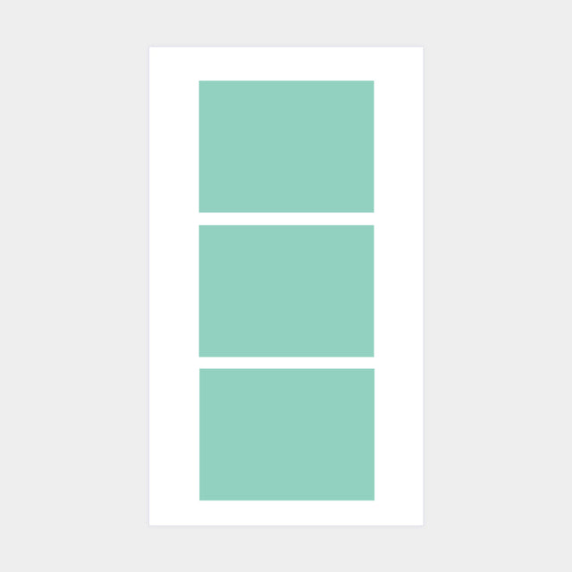 Photo stickers – 3 rectangles 52x68mm