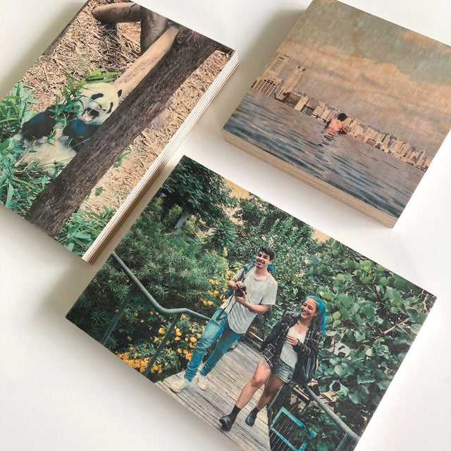Wood Photo Blocks