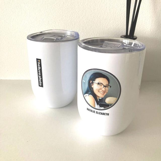 Photo Tumblers With Lid