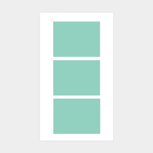Photo stickers – 3 rectangles 52x68mm