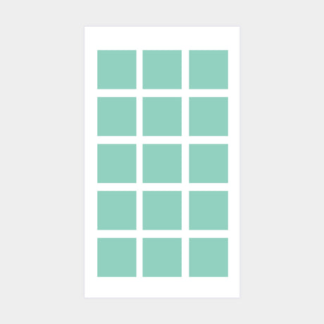 Photo stickers – 15 squares (1 pic) 29mm