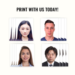 Passport Photos / Visa / ID / Membership / School Photo Printing Service Online