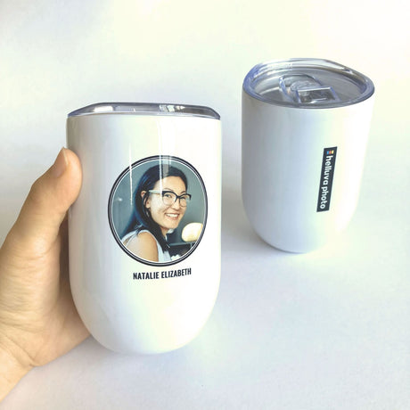 Photo Tumblers With Lid