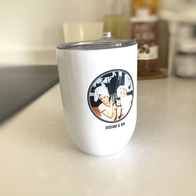 Photo Tumblers With Lid